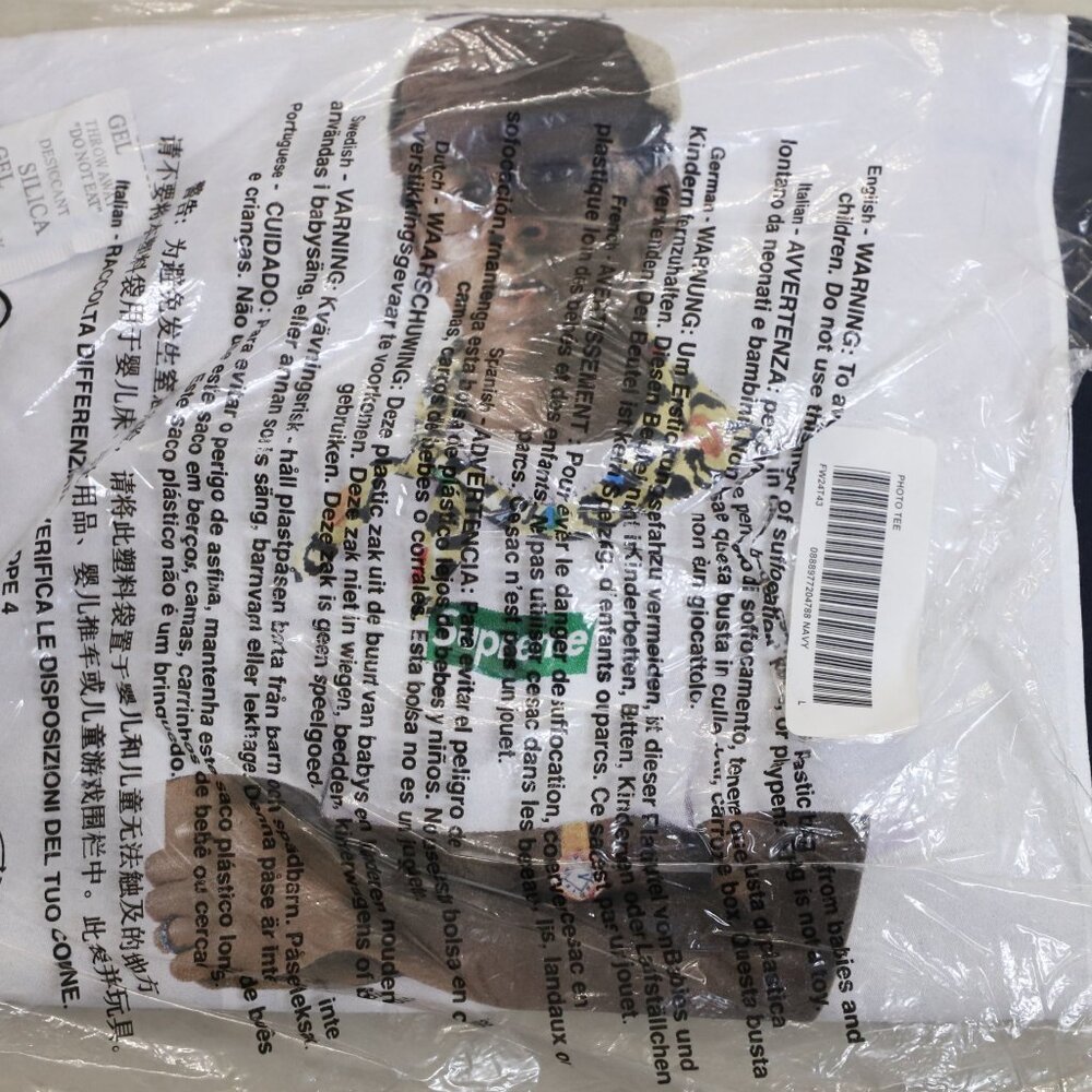 Supreme Tyler The Creator T-Shirt Navy size Large